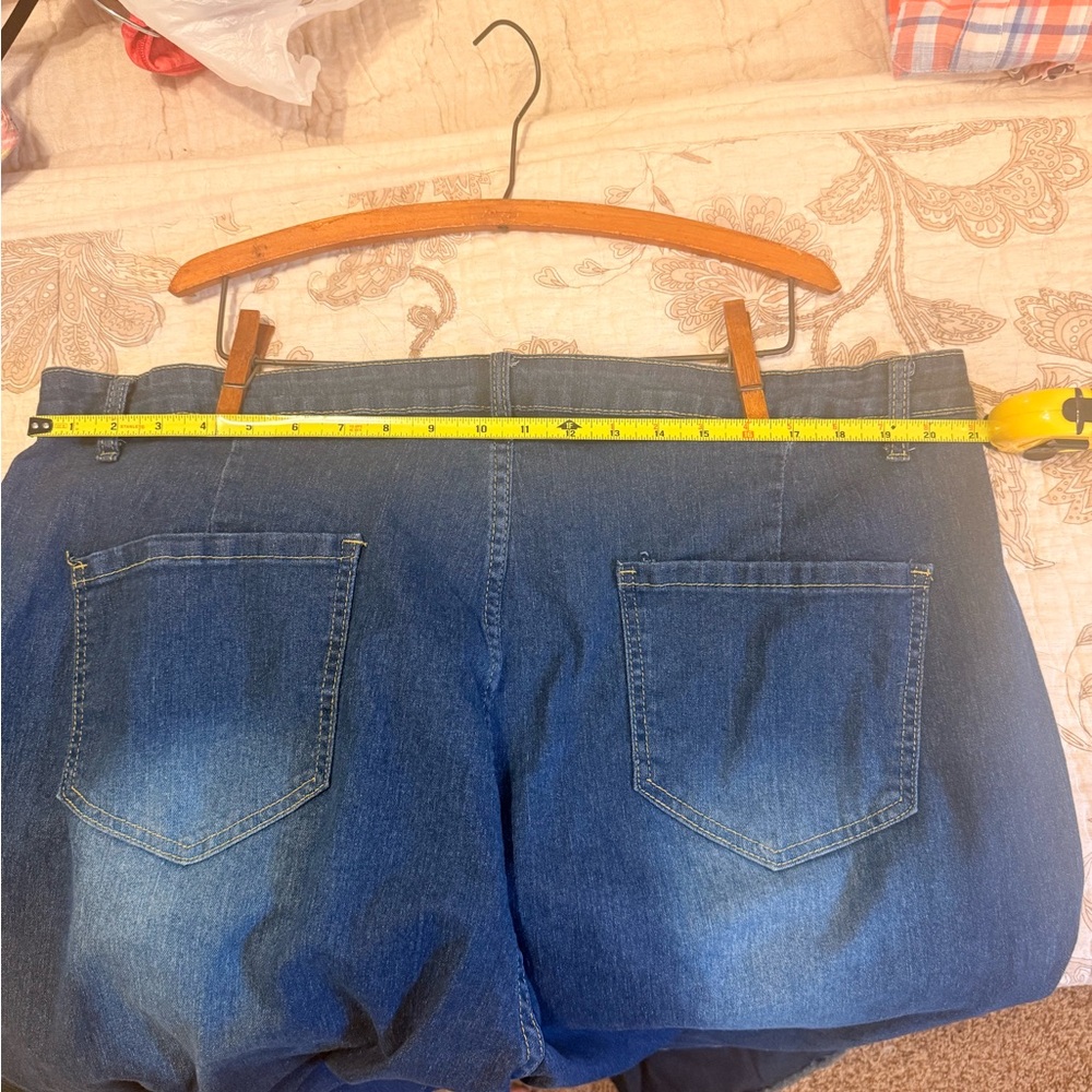 Flared Blue Denim Jeans 4XL SHEIN Hippie Festi - Picture 3 of 4